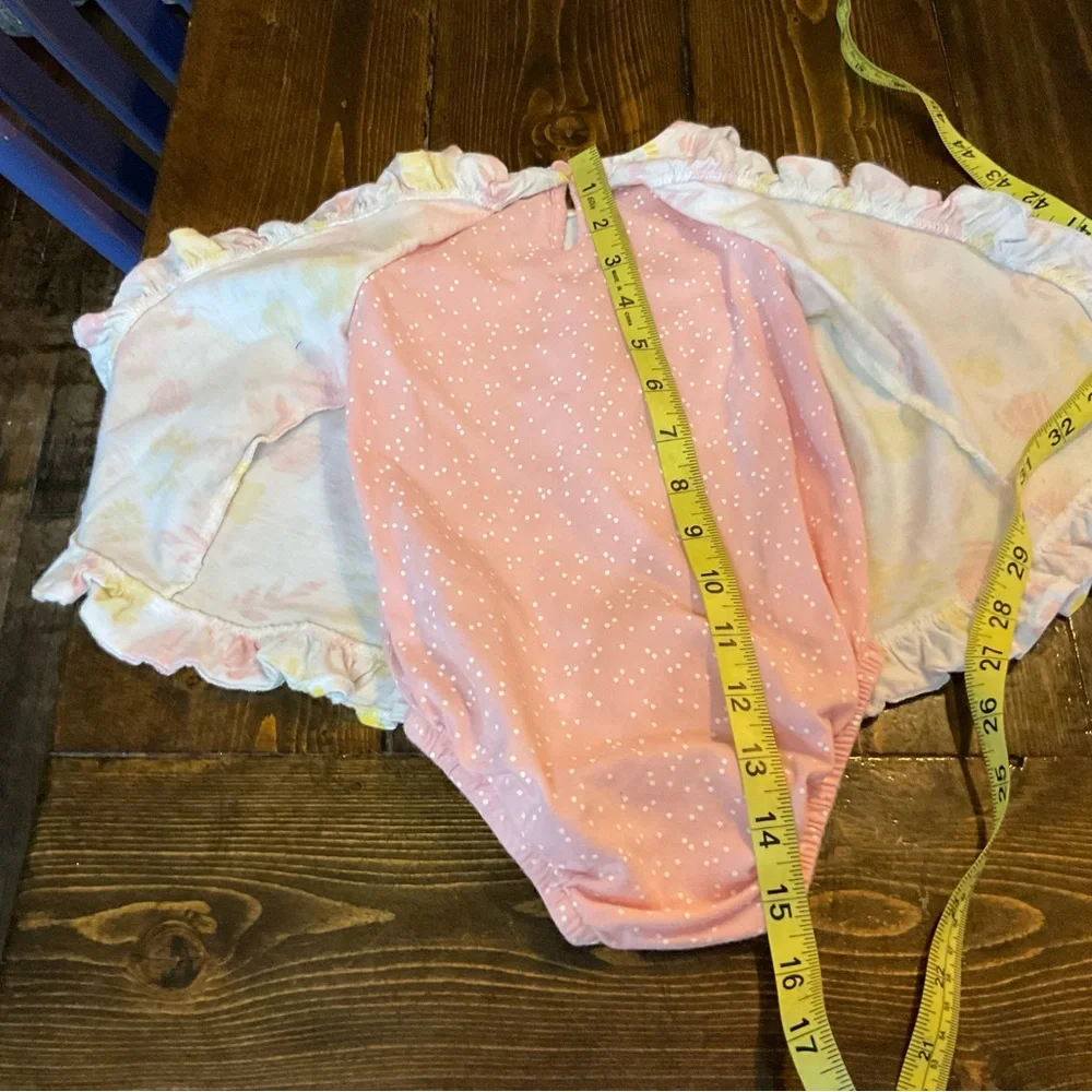 Floral Pink Baby Romper